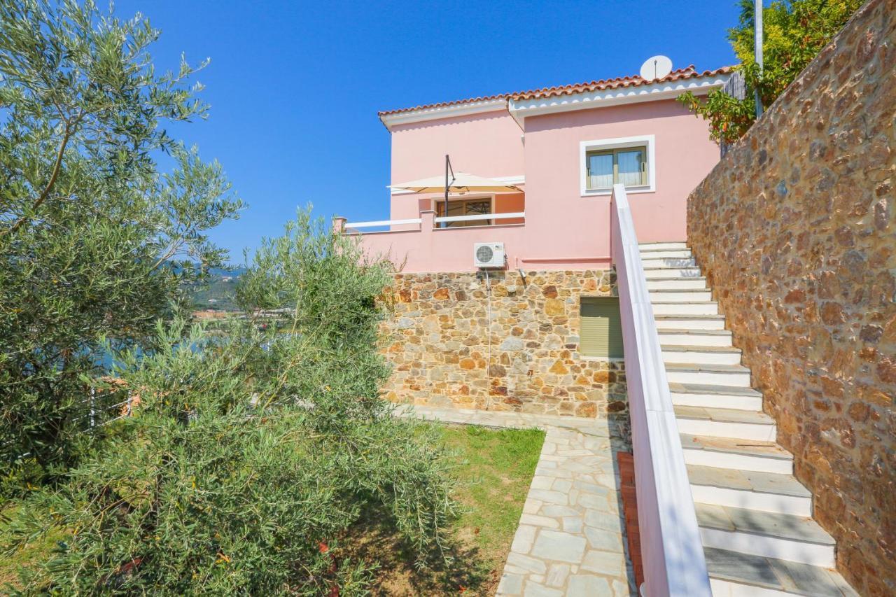Punta Skiathos Seaview Villa With Pool מראה חיצוני תמונה