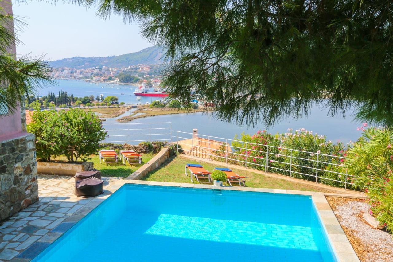 Punta Skiathos Seaview Villa With Pool מראה חיצוני תמונה