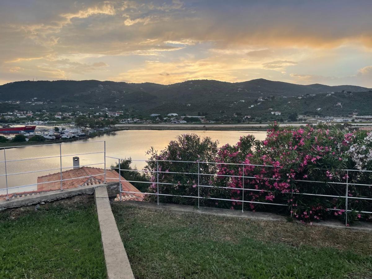Punta Skiathos Seaview Villa With Pool מראה חיצוני תמונה