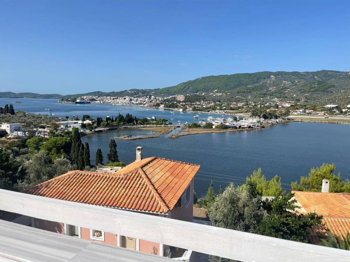 Punta Skiathos Seaview Villa With Pool מראה חיצוני תמונה